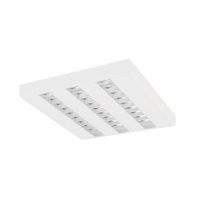 Oprawa Torino LED 596x596 47W 3000K PAR-S 3x 4800lm, biała | CO007.1133.830.A000 PXF Lighting