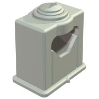 Obejma ISO 6-16mm, PS, jasnoszary, 7035 3040 LGR | 2105012 Obo Bettermann