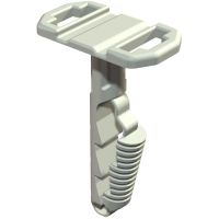 Kołek wtykany do opasek kablowych 6x30mm, PA, jasnoszary, 7035 910 STK 6x30 | 2351609 Obo Bettermann