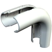 Łuk 90 Quick-Pipe M16, PVC, jasnoszary, 7035 2953 B M16 LGR | 2153864 Obo Bettermann