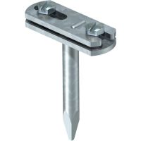 Uchwyt przewodu z trzpieniem 70mm, St, FT 166 LS 70 | 5226570 Obo Bettermann