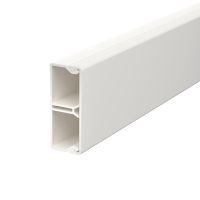 Kanał ścienny i sufitowy z listwą gwoździową/perforacją dna 20x50 PVC, czysta biel WDK-N20050RW (2m) | 6168744 Obo Bettermann
