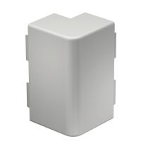 Kształtka naroża zewnętrznego 60x170mm, PVC, czysta biel, 9010 WDK HA60170RW | 6192378 Obo Bettermann