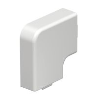 Kształtka naroża płaskiego 15x40mm, PVC, czysta biel, 9010 WDK HF15040RW | 6192769 Obo Bettermann