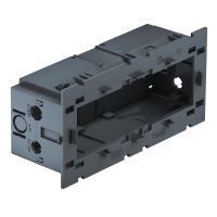Puszka instalacyjna potrójna dla Modul 45 160x76x51, PA, stalowo-szary, 7011 71GD9-2 | 6288579 Obo Bettermann