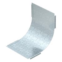 Pokrywa łuku pionowego 90st wznoszący B400mm, St, FS DBV 400 S FS | 7130821 Obo Bettermann