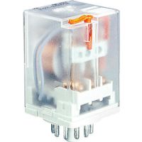 Przekaźnik elektromagnetyczny, przemysłowy 10A 24VDC IP40, R15-2013-23-1024-WT | 802846 Relpol