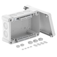 Puszka odgałęźna ze złączką kablową 286x202x125, PC, jasnoszary, 7035 X25 T LGR | 2005214 Obo Bettermann