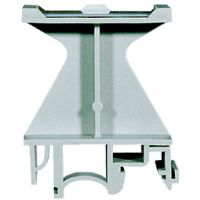 Oznacznik na szynę TS35 wąski 10x45x40mm T927 szary | 17927302 Simet