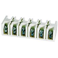 Listwa zaciskowa gwintowa termoutwardz., 10mm2, 6 torów T120 C, LTE6-10.0M biała | 25526426 Simet