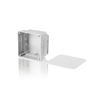 Puszka p/t rozgałęźna z pokrywą, 80 x 80 x 50 mm | 83140002 Simet