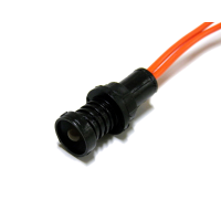 Kontrolka diodowa klosz 5 mm, 230V Klp5O/230V pomarańczowa | 84274008 Simet