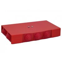 Puszka p-poż prostokątna, E90, przelotowa 3x3x6mm2, 225x125x36 mm | 84622636 Simet