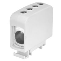 Złączka szynowa gwintowa AL/CU ZGG1x35...95s szary | 84706002 Simet