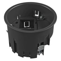 Puszka instalacyjna do GES R2 dla 2 x 1 Modul45, PA, grafitowoczarny, 9011 MT R2 1-1 | 7408838 Obo Bettermann