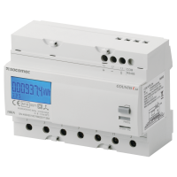 Licznik energii Countis E34, 3-fazowy, bezpośredniego 100A, RS485, 7 moduł szeregowy, MID | 48503013 Socomec