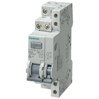 Wyłącznik kontrolny 20 A 3 NO 1 lampa 230 V z łącznikiem pomocniczym 1 NO + 1 NC | 5TE8108 Siemens