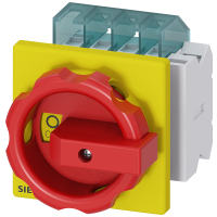 Rozłącznik główny, awaryjny 3-biegunowy 7,5kW/AC23A, 5,5kW/AC-3, 16A/AC-21A, 1NO+1NC | 3LD2003-1TP53 Siemens