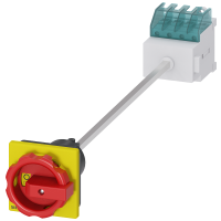 Rozłącznik główny, awaryjny 3-biegunowy , 7,5kW/23A, 5,5kW/AC-3, 16A/AC-21A | 3LD2013-0TK53 Siemens