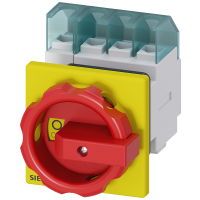 Rozłącznik główny, awaryjny 4-biegunowy 11,5kW/AC23A, 9,5kW/AC-3, 32A/AC-21A | 3LD2254-1TL53 Siemens