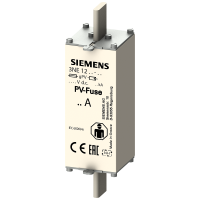 Wkładka topikowa PV, z zestykami nożowymi, NH1XL, In: 160 A, gPV, Un DC: 1500 V, wskaźnik czołowy | 3NE1224-5E Siemens