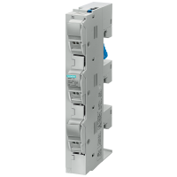 PODSTAWA BEZPIECZNIKOWA SR60 DO WKŁ. CYLINDRYCZNYCH, WLK. 10X38MM, 32A, 690V, 3-BIEG., GR. SZYN CU 5 | 3NW7431 Siemens