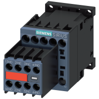 CONTACTOR,AC3:3KW 2NO+2NC DC24V,M.DIODE | 3RT2015-1FB44-3MA0 Siemens