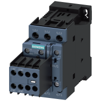 Stycznik AC-3, 5.5 KW/400 V, 2 NO+2 NC, DC 24 V, 3-bieg., r. S0, przył. Śrubowe | 3RT2024-1BB44 Siemens