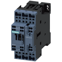 Stycznik AC-3, 5,5kW, 400V,1NO+1NC, 24VDC, 3-biegunowy, wlk. S0, przyłącze sprężynowe | 3RT2024-2KB40 Siemens