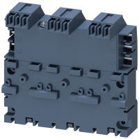 Podstawa rozszerzająca dla 3 Wyłączników Wielkość S00 i S0 Zawiera wtyk łączący 3RV2917-5BA00 | 3RV2917-4B Siemens