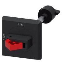 Napęd drzwiowy obrotowy do wyłączników wielkości S0-S3, 130mm, IP65, czarny uchwyt | 3RV2926-0B Siemens