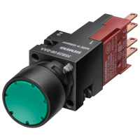 Przycisk sterowniczy płaski fi16mm niebieski 1NO | 3SB2202-0AF01 Siemens