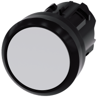 Napęd przycisku SIRIUS ACT fi22 plastik,płaski bistabilny biały | 3SU1000-0AA60-0AA0 Siemens