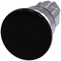 Napęd przycisku SIRIUS ACT fi22 metal połysk, grzybkowy fi40 czarny | 3SU1050-1BD10-0AA0 Siemens