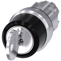 Napęd przełącznika 3 położeniowy Key-operated switch RONIS, I-O-II | 3SU1050-4CL01-0AA0 Siemens