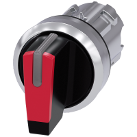 Napęd przełącz. SIRIUS ACT fi22 metal połysk,piórkowy (I O II) podśw. czarno-czerwony | 3SU1052-2BL20-0AA0 Siemens