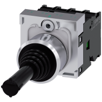 Joystick SIRIUS ACT fi22 metal połysk 4-kierunk. w pionie/poziomie 4NO, zaciski śrub. | 3SU1150-7AF88-1QA0 Siemens