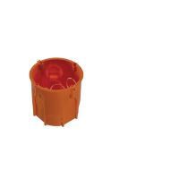 Puszka p/t PK60 LUX 63x62mm, głęboka, bez wkrętów, IP30, pomarańczowa | A.0001BLP PAWBOL SPÓŁKA AKCYJN