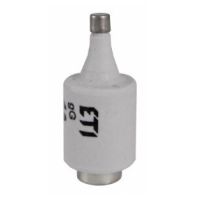 Wkładka topikowa 10A DII gF / BiWts 690V AC/440V DC E27 (szybka) | 002312123 Eti