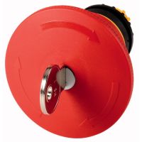 Napęd przycisku bezpieczeństwa 45mm z kluczykiem, M22-PVS45P-MS1, czerwony RMQ-Titan M22 | 121468 Eaton