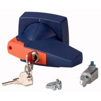 Dźwignia napędu montaż na drzwi, typ D, 6mm, K2SDB/C, niebieska DMV | 1818038 Eaton