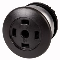 Przycisk grzybkowy bez opisu, M22-DP-S-X, czarny RMQ-Titan M22 | 216728 Eaton