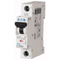 Wyłącznik nadprądowy 1P C 4A 15kA AC, FAZ-C4/1 | 278553 Eaton