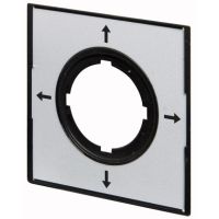 Tabliczka opisowa aluminium kwadratowa M22-XCK1 RMQ-Titan M22 | 279434 Eaton