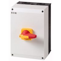 Rozłącznik awaryjny 4P 160A, blokada na kłódkę, DMM-160/4/I5/P-R DMM | 172797 Eaton