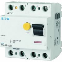 Wyłącznik różnicowoprądowy 4P 25A 100mA typ A, PF6-25/4/01-A | 112931 Eaton