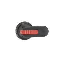 Rączka I-0 IP65, długość 80mm, na wałek 6mm, ON-OFF, czarna, OHB80J6 | 1SCA022381R0240 ABB