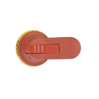 Rączka I-0 IP65, długość 80mm, na wałek 6mm, ON-OFF, żółto-czerwona, OHY80J6 | 1SCA022381R0410 ABB