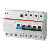 Wyłącznik różnicowo-prądowy z blokiem nadmiarowym DS204 AC-C10/0,03, 4P C10 30mA AC, pro M compact | 2CSR254001R1104 ABB