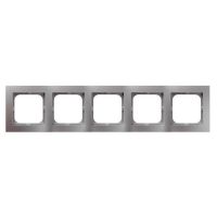 Ramka pięciokrotna, srebrna, AS | R-5G/18 Ospel